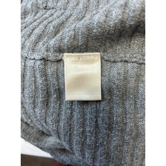 Leo & Nicole Women’s Longline Knit Open Front Wrap Cardigan, Gray, size XXL - Picture 6 of 9